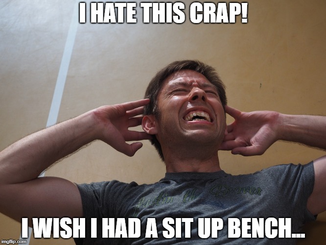 Sit up Bench for Better Crunches